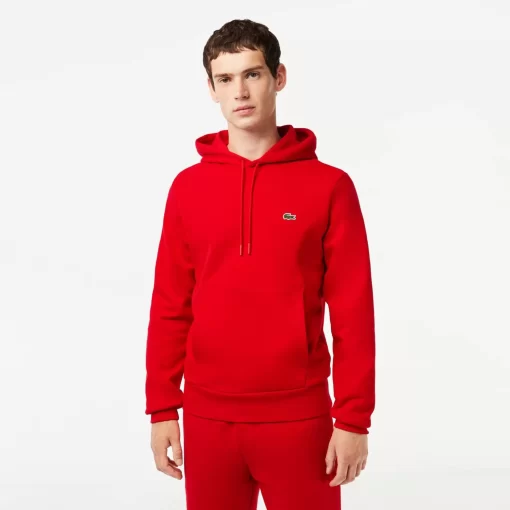 Lacoste Sweatshirts>Herren Jogger Sweatshirt Aus Bio-Baumwolle Rot 240