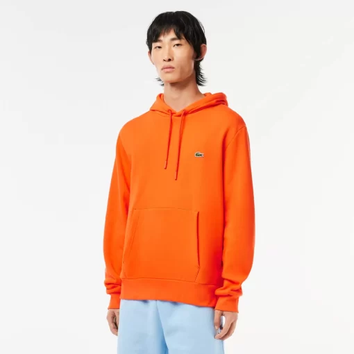 Lacoste Sweatshirts>Herren Jogger Sweatshirt Aus Bio-Baumwolle Orange Sji