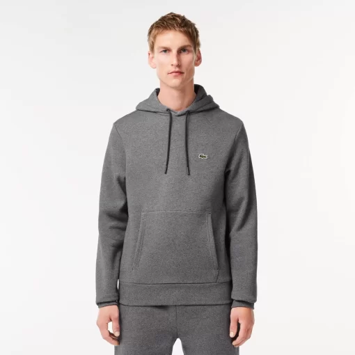 Lacoste Sweatshirts>Herren Jogger Sweatshirt Aus Bio-Baumwolle Dunkelgrau E8G