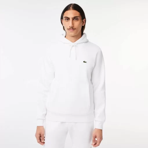 Lacoste Sweatshirts>Herren Jogger Sweatshirt Aus Bio-Baumwolle Weis 001