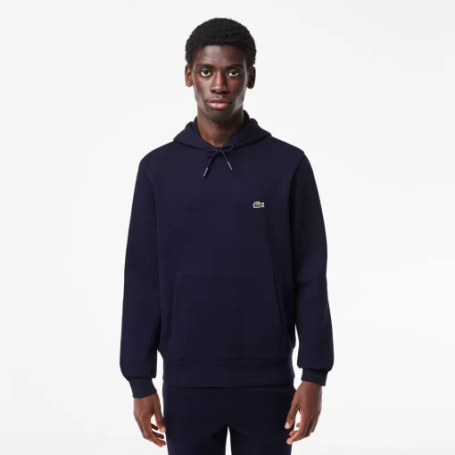 Lacoste Sweatshirts>Herren Jogger Sweatshirt Aus Bio-Baumwolle Navy Blau 166