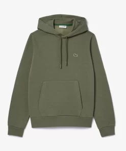 Lacoste Sweatshirts>Herren Jogger Sweatshirt Aus Bio-Baumwolle Khaki Grun 316