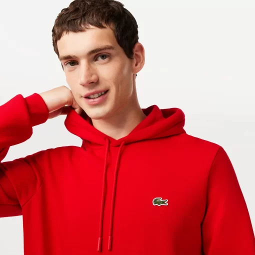 Lacoste Sweatshirts>Herren Jogger Sweatshirt Aus Bio-Baumwolle Rot 240