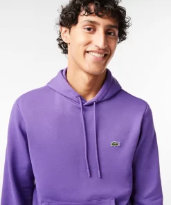 Lacoste Sweatshirts>Herren Jogger Sweatshirt Aus Bio-Baumwolle Lila Sgi