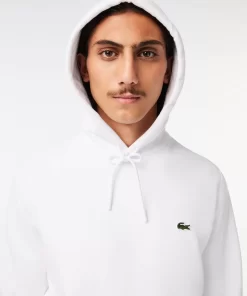 Lacoste Sweatshirts>Herren Jogger Sweatshirt Aus Bio-Baumwolle Weis 001