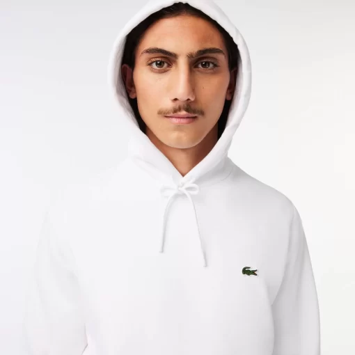 Lacoste Sweatshirts>Herren Jogger Sweatshirt Aus Bio-Baumwolle Weis 001