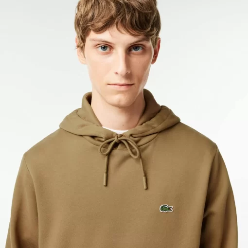 Lacoste Sweatshirts>Herren Jogger Sweatshirt Aus Bio-Baumwolle Braun Six