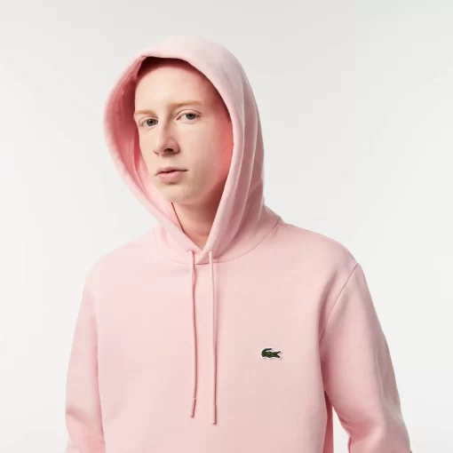 Lacoste Sweatshirts>Herren Jogger Sweatshirt Aus Bio-Baumwolle Wasserlilie Rosa Kf9