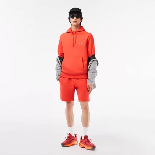 Lacoste Sweatshirts>Herren Jogger Sweatshirt Aus Bio-Baumwolle Orange 02K