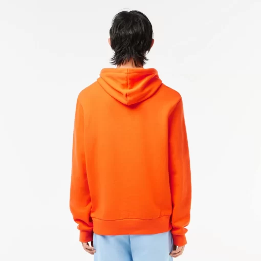 Lacoste Sweatshirts>Herren Jogger Sweatshirt Aus Bio-Baumwolle Orange Sji