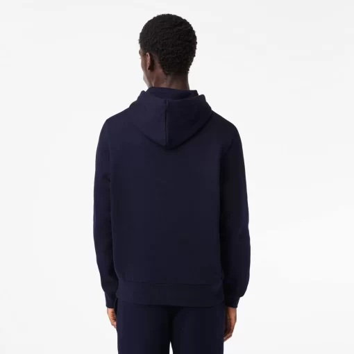 Lacoste Sweatshirts>Herren Jogger Sweatshirt Aus Bio-Baumwolle Navy Blau 166