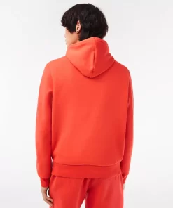 Lacoste Sweatshirts>Herren Jogger Sweatshirt Aus Bio-Baumwolle Orange 02K