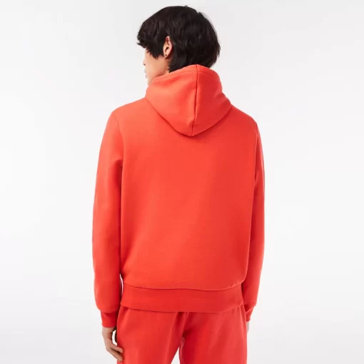 Lacoste Sweatshirts>Herren Jogger Sweatshirt Aus Bio-Baumwolle Orange 02K