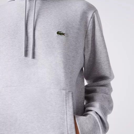 Lacoste Sweatshirts>Herren Jogger Sweatshirt Aus Bio-Baumwolle Heidekraut Grau Cca