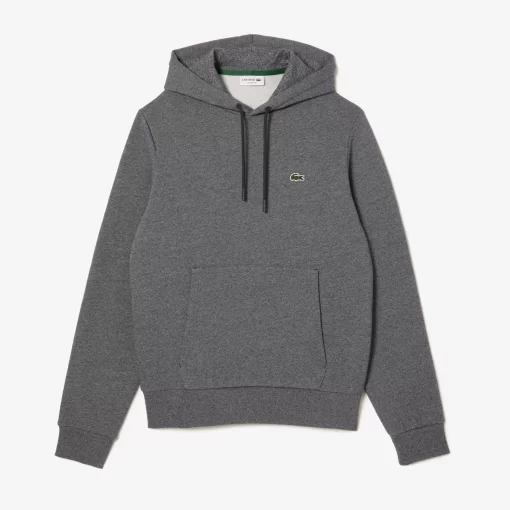 Lacoste Sweatshirts>Herren Jogger Sweatshirt Aus Bio-Baumwolle Dunkelgrau E8G