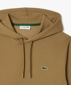 Lacoste Sweatshirts>Herren Jogger Sweatshirt Aus Bio-Baumwolle Braun Six