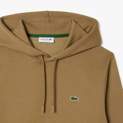 Lacoste Sweatshirts>Herren Jogger Sweatshirt Aus Bio-Baumwolle Braun Six