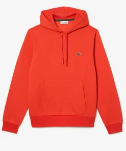 Lacoste Sweatshirts>Herren Jogger Sweatshirt Aus Bio-Baumwolle Orange 02K