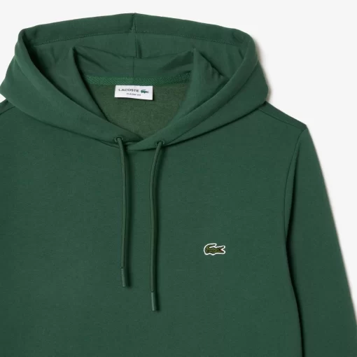 Lacoste Sweatshirts>Herren Jogger Sweatshirt Aus Bio-Baumwolle Dunkelgrun Smi