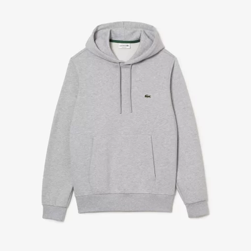 Lacoste Sweatshirts>Herren Jogger Sweatshirt Aus Bio-Baumwolle Heidekraut Grau Cca