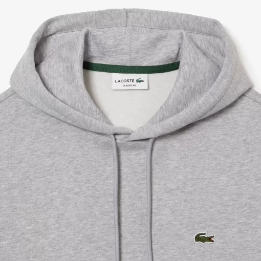 Lacoste Sweatshirts>Herren Jogger Sweatshirt Aus Bio-Baumwolle Heidekraut Grau Cca