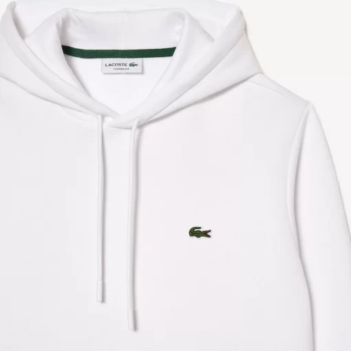 Lacoste Sweatshirts>Herren Jogger Sweatshirt Aus Bio-Baumwolle Weis 001