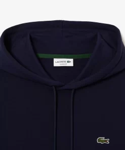 Lacoste Sweatshirts>Herren Jogger Sweatshirt Aus Bio-Baumwolle Navy Blau 166