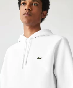 Lacoste Sweatshirts>Herren Jogger Sweatshirt Aus Bio-Baumwolle Weis 001