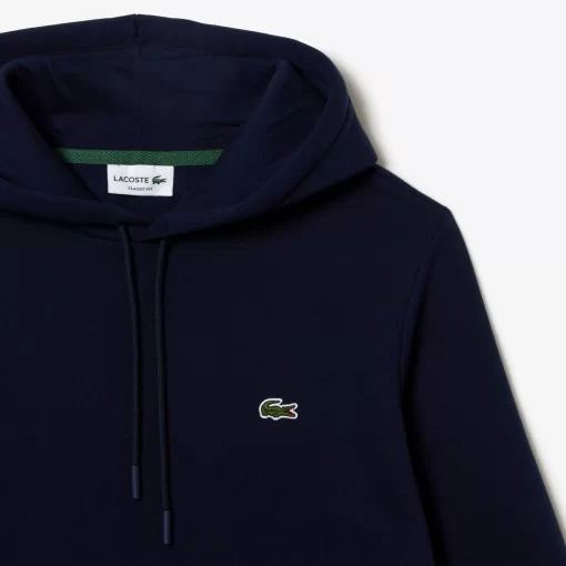 Lacoste Sweatshirts>Herren Jogger Sweatshirt Aus Bio-Baumwolle Navy Blau 166