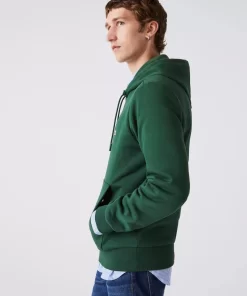 Lacoste Sweatshirts>Herren Jogger Sweatshirt Aus Bio-Baumwolle Grun 132