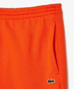 Lacoste Hosen & Shorts>Herren Jogger Trainingshose Aus Bio-Baumwollfleece Orange Sji