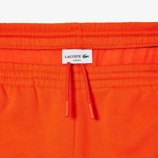 Lacoste Hosen & Shorts>Herren Jogger Trainingshose Aus Bio-Baumwollfleece Orange Sji