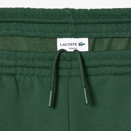 Lacoste Hosen & Shorts>Herren Jogger Trainingshose Aus Bio-Baumwollfleece Dunkelgrun Smi