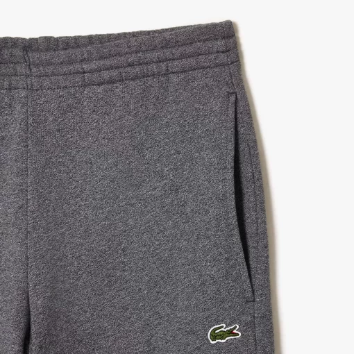 Lacoste Hosen & Shorts>Herren Jogger Trainingshose Aus Bio-Baumwollfleece Dunkelgrau E8G