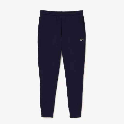 Lacoste Hosen & Shorts>Herren Jogger Trainingshose Aus Bio-Baumwollfleece Navy Blau 166