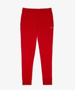 Lacoste Hosen & Shorts>Herren Jogger Trainingshose Aus Bio-Baumwollfleece Rot 240