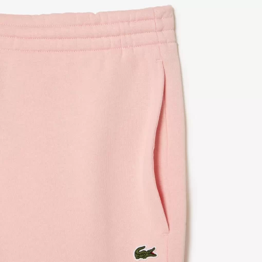 Lacoste Hosen & Shorts>Herren Jogger Trainingshose Aus Bio-Baumwollfleece Wasserlilie Rosa Kf9