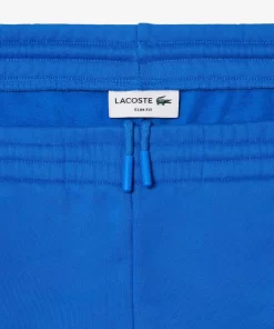 Lacoste Hosen & Shorts>Herren Jogger Trainingshose Aus Bio-Baumwollfleece Blau Siy