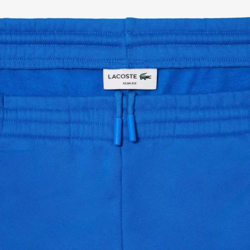 Lacoste Hosen & Shorts>Herren Jogger Trainingshose Aus Bio-Baumwollfleece Blau Siy