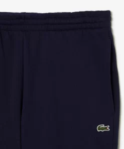 Lacoste Hosen & Shorts>Herren Jogger Trainingshose Aus Bio-Baumwollfleece Navy Blau 166