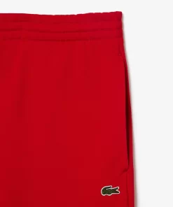 Lacoste Hosen & Shorts>Herren Jogger Trainingshose Aus Bio-Baumwollfleece Rot 240