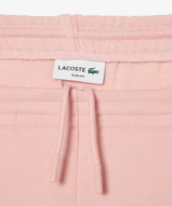 Lacoste Hosen & Shorts>Herren Jogger Trainingshose Aus Bio-Baumwollfleece Wasserlilie Rosa Kf9