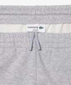 Lacoste Hosen & Shorts>Herren Jogger Trainingshose Aus Bio-Baumwollfleece Heidekraut Grau Cca