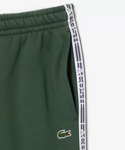 Lacoste Hosen & Shorts>Herren Jogger Trainingshosen Mit Logostreifen Dunkelgrun Smi