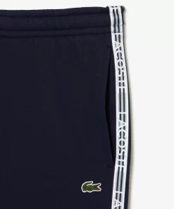 Lacoste Hosen & Shorts>Herren Jogger Trainingshosen Mit Logostreifen Navy Blau 166