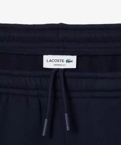 Lacoste Hosen & Shorts>Herren Jogger Trainingshosen Mit Logostreifen Navy Blau 166