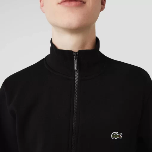 Lacoste Sweatshirts>Herren Jogger-Sweatshirt Aus Aufgerautem Fleece Schwarz 031