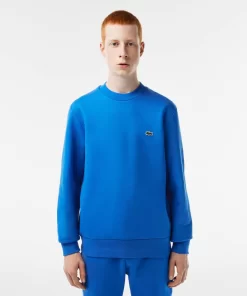 Lacoste Sweatshirts>Herren Jogger-Sweatshirt Aus Aufgerauter Baumwolle Blau Siy