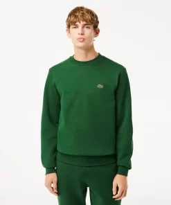 Lacoste Sweatshirts>Herren Jogger-Sweatshirt Aus Aufgerauter Baumwolle Grun 132