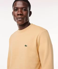 Lacoste Sweatshirts>Herren Jogger-Sweatshirt Aus Aufgerauter Baumwolle Beige Ixq